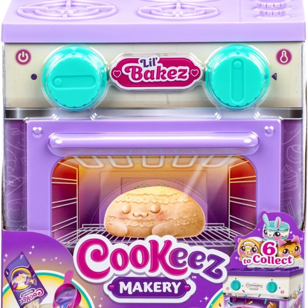 NWT Girls Toy Cookeez Makery Kids Toy Oven - Purple.
